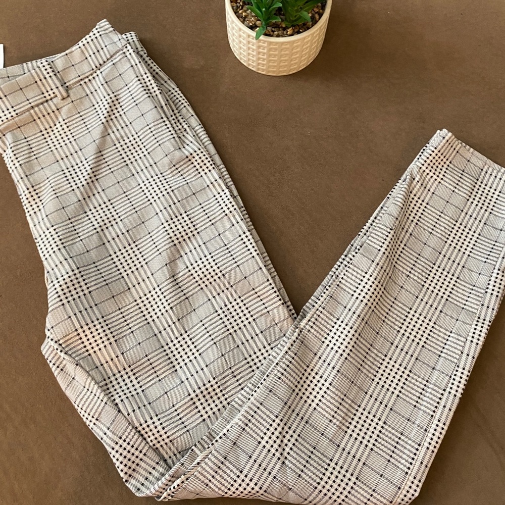 H&M plaid pants